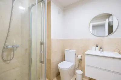 Un baño de Apartamentos Maresía by Infinity Summer
