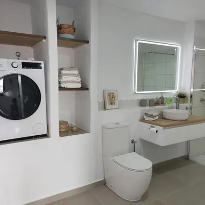 Un baño de Apartment La Casa Blanca
