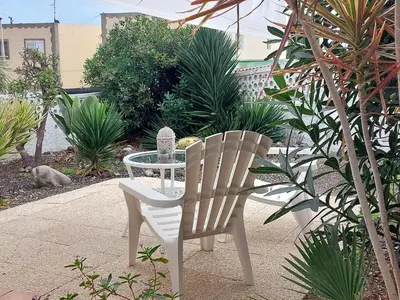 Jardín al aire libre en Apartment La Casa Blanca
