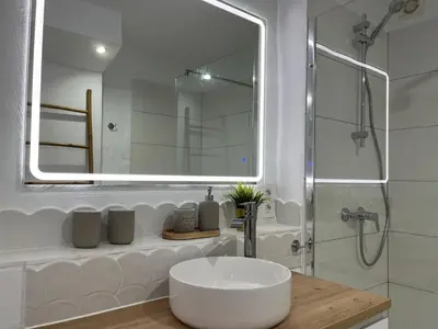 Un baño de Apartment La Casa Blanca