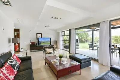Zona de estar de Salobre Villa 3 by Villagrancanaria