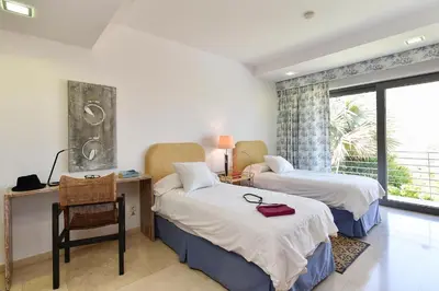 Cama o camas de una habitación en Salobre Villa 3 by Villagrancanaria