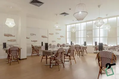 Un restaurante o sitio para comer en Hotiday Gran Canaria Maspalomas