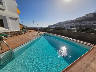 Piscina en o cerca de Apartment with Sea View Close to the beach