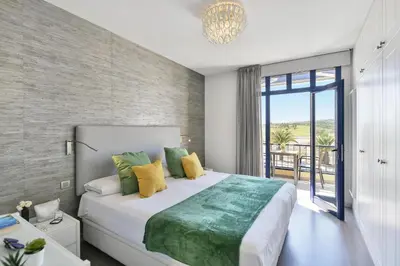 Cama o camas de una habitación en Dúplex Meloneras Bahía 7 by Villagrancanaria