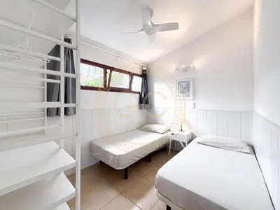 Cama o camas de una habitación en Yumbo Garden Playa del Inglés