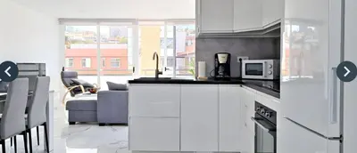 Una cocina o zona de cocina en Oasis en Las Palmas