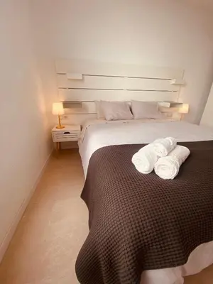 Cama o camas de una habitación en CascadaSol