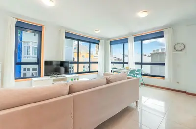 Zona de estar de Canteras Beach Duplex