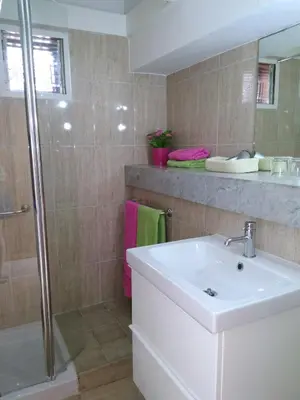 Un baño de Aida - apartamento junto a la playa con vistas al océano