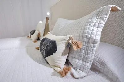 Cama o camas de una habitación en THE SECRET OF ELEPHANT by HOMESTAYGRANCANARIA
