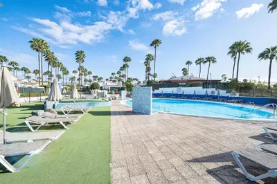 Piscina en o cerca de Boho BungalowPoolPrivate TerraceMaspalomas