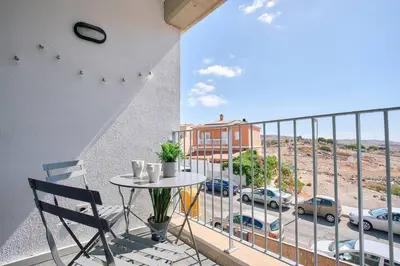 Un balcón o terraza de Apartamentos Bellavista