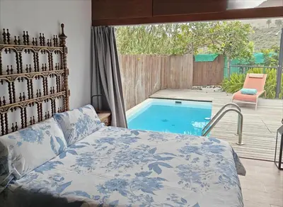 Piscina en o cerca de El Alpendre- Entre plataneras, a 10 minutos playa