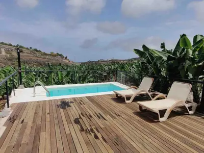Piscina en o cerca de Casita entre plataneras, a 10 minutos Playa