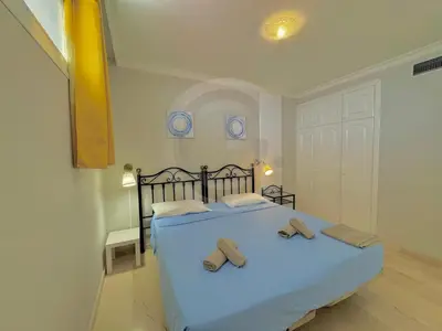 Cama o camas de una habitación en Mogán harbor apartment