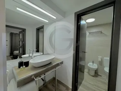 Un baño de Lovely Home