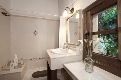 Un baño de Fontanales Pelibuey by Villas Rivero