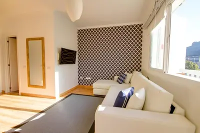 Zona de estar de Apartamento en Mogán 5 min playa