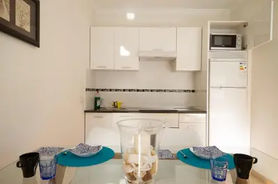 Una cocina o zona de cocina en Apartamento en Mogán 5 min playa