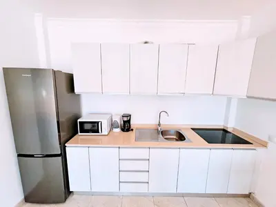 Una cocina o zona de cocina en Eagle View Santa Claudia