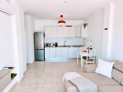 Una cocina o zona de cocina en Eagle View Santa Claudia