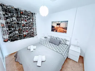 Cama o camas de una habitación en Eagle View Mar Paraiso