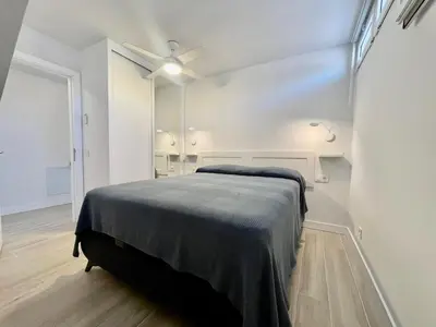 Cama o camas de una habitación en Apartment in Taliarte