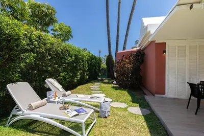 Jardín al aire libre en Los Albaricoques 12 by VillaGranCanaria