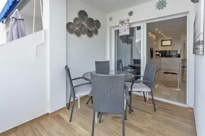 Zona de estar de Apartamento Puerto Feliz 2 Oassis