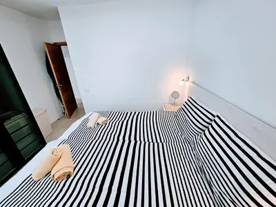 Cama o camas de una habitación en Demelza Holiday Residence