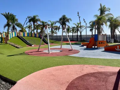 Zona de juegos infantil en Castillo Dream en San Bartolome de Tirajana