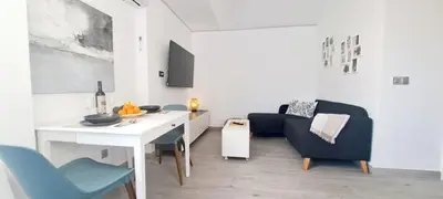 Zona de estar de Las Palomas Bungalow # 38
