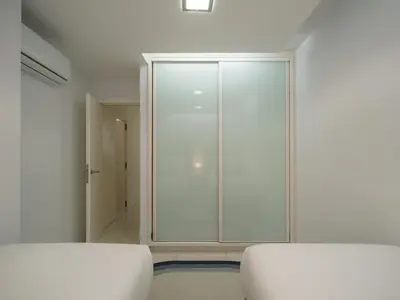 Cama o camas de una habitación en CITY FAMILY Salvador Monsalud