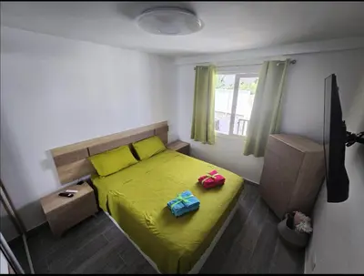 Cama o camas de una habitación en La Preciosa