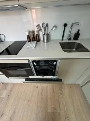 Una cocina o zona de cocina en Oasis Pavia 15