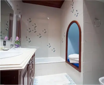 Un baño de Casa Emblemática Los Oliva