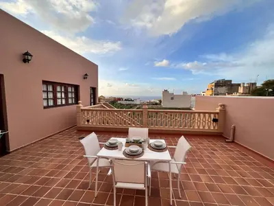 Un balcón o terraza de Casa Emblemática Los Oliva