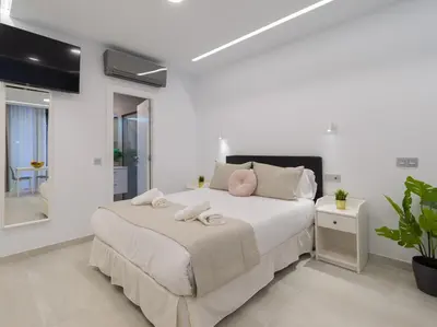 Cama o camas de una habitación en Rev Beach Home By CanariasGetaway