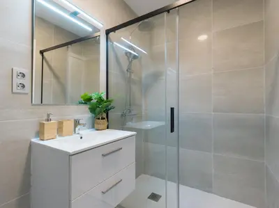 Un baño de Rev Beach Home By CanariasGetaway