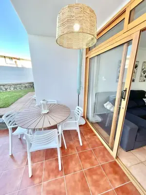 Zona de estar de Paradise Brisas