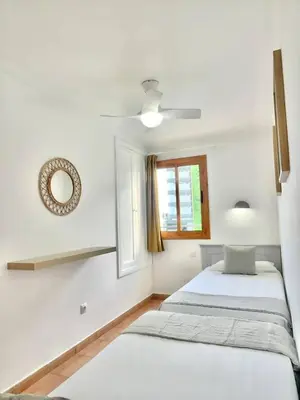 Cama o camas de una habitación en Paradise Brisas