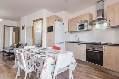 Una cocina o zona de cocina en Tina Canteras Beach