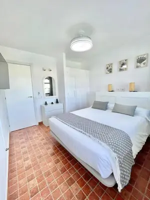 Cama o camas de una habitación en Paradise Sun & Pool Maspalomas