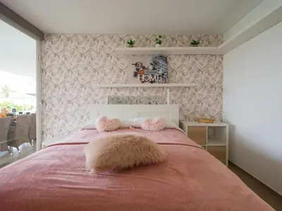 Cama o camas de una habitación en Villa Luz de Maspalomas