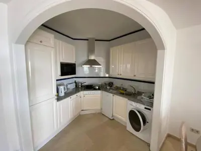 Una cocina o zona de cocina en Club puerto Anfi