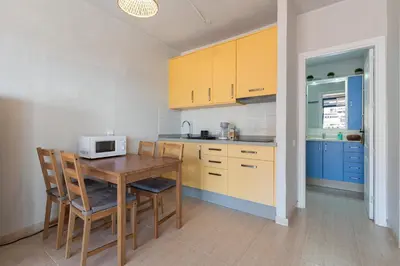 Una cocina o zona de cocina en Home2Book Stunning Views Taurito, Terrace & Pool