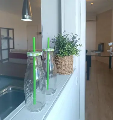 Una cocina o zona de cocina en The Ravine House