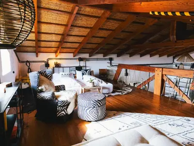 Zona de estar de Karibu Lodge Boutique