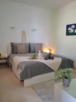 Cama o camas de una habitación en Taurito Bay